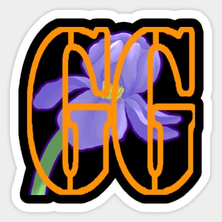 GG Iris Sticker